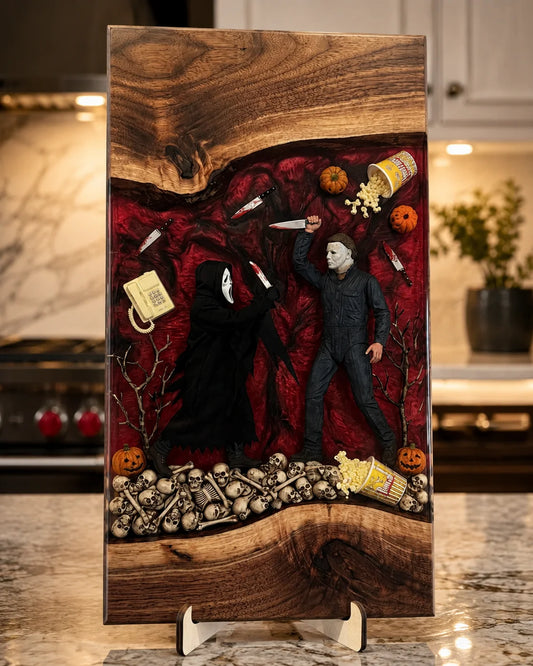 Horror Resin Cutting Boards